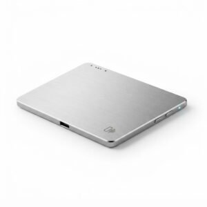 Silver AI Voice Recorder with 64GB Storage